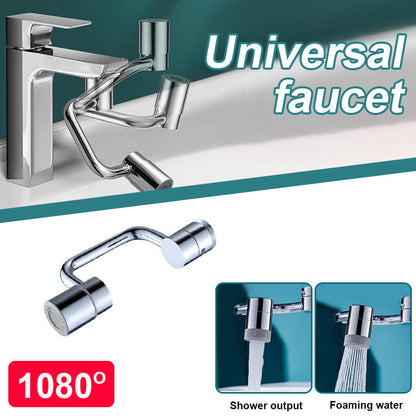 👍Last Day Promotion 49% OFF👍👍Rotating 1080° robotic arm faucet (universal model)--👩‍👩‍👧‍👧The direction and water flow rate can be freely adjusted