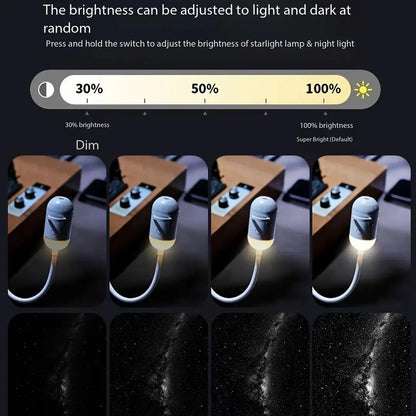 🥇PKNEW® NEXT-GEN SMART PROJECTION HD Smart Dynamic 5D Holographic Night Light Projector🌌