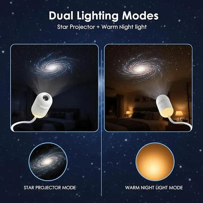 🥇PKNEW® NEXT-GEN SMART PROJECTION HD Smart Dynamic 5D Holographic Night Light Projector🌌